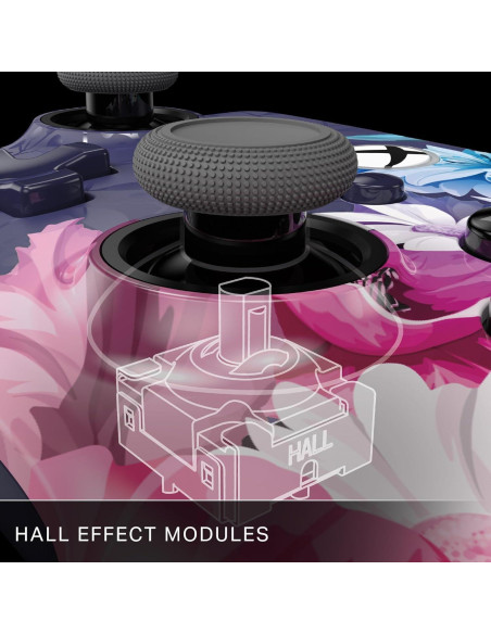 Controlador con cable PowerA Advantage Plus Xbox Series X|S Noche Flor