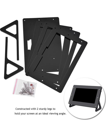 Funda Protectora Acrílica para Pantalla 7" Raspberry Pi Sanpyl