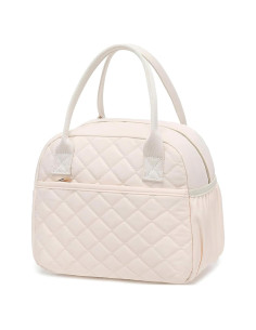 Bolsa de Almuerzo Aislada CAMTOP Beige 9.4L para Trabajo