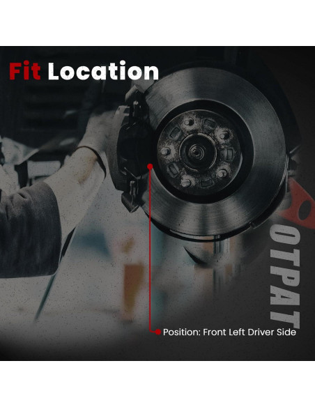 Sensor de Velocidad de Rueda ABS AOTPAT Frontal Izquierdo 8954335050