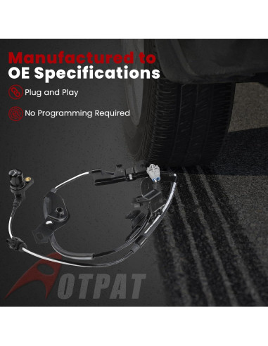 Sensor de Velocidad de Rueda ABS AOTPAT Frontal Izquierdo 8954335050