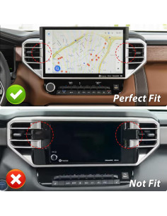 Cubierta de Salida de Aire Lateral INTGET para Toyota Tundra 2022-2025 2