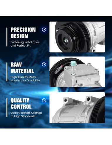 Compresor de Aire Acondicionado AEagle para Toyota Corolla y Geo Prizm