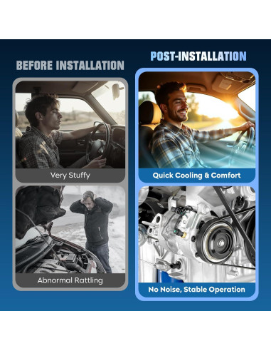 Compresor de Aire Acondicionado AEagle para Toyota Corolla y Geo Prizm