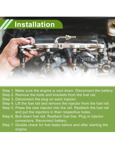 Inyector de Combustible HOPESPANNER para Toyota Corolla 1.8 1998-1999