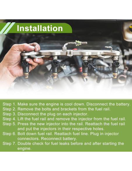 Inyector de Combustible HOPESPANNER para Toyota Corolla 1.8 1998-1999