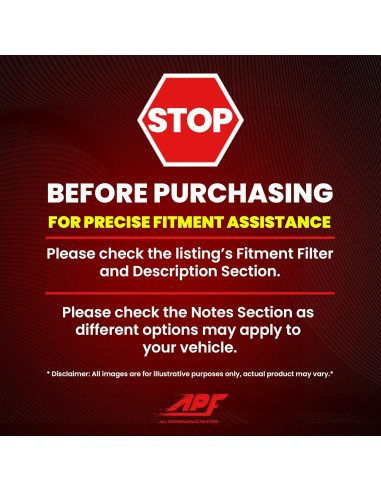 Pastillas de Freno Cerámicas APF para Toyota Corolla iM 2017-2018