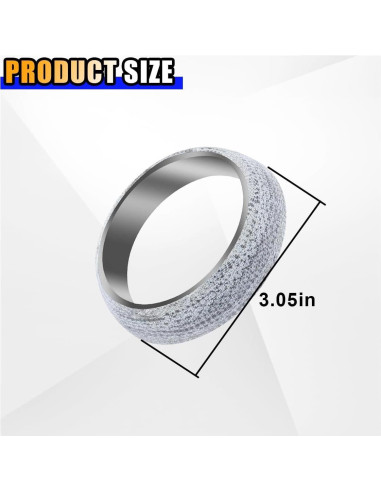 Junta de Colector de Escape JOYCOURT 60mm Grafito Acero Inoxidable