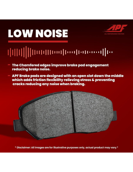 Pastillas de Freno Cerámicas APF para Toyota Corolla iM 2017-2018