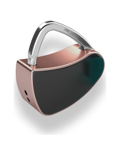 Candado Biométrico Prezlock Oro Rosa Compacto Recargable