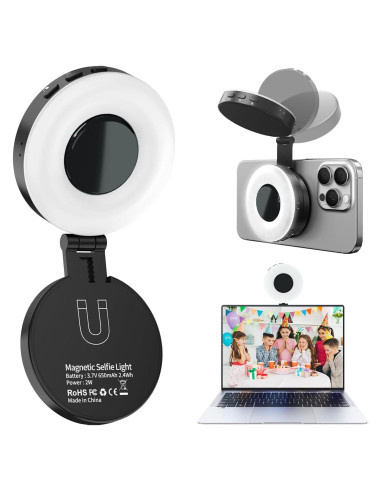 Luz de Selfie LED Magnética ITOTIN para iPhone y Android
