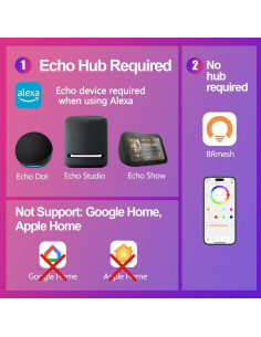 Bombilla LED ILC BR30 Inteligente 10W 900LM RGB 2700K-6000K (6 Pzs) 2