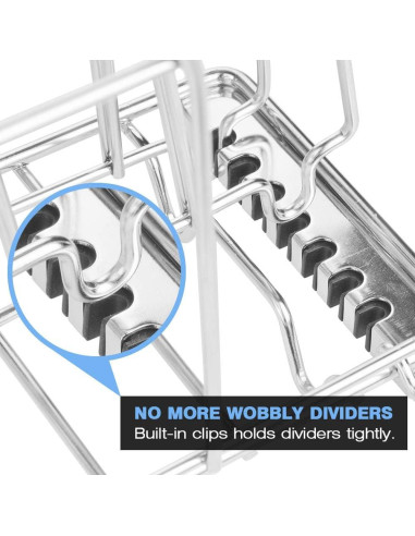 Divisor de Rack Pesado Everie para Sous Vide 12 Qt Acero Inoxidable