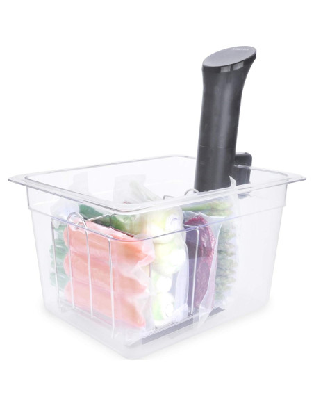 Divisor de Rack Pesado Everie para Sous Vide 12 Qt Acero Inoxidable