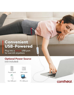 Almohadilla Térmica Eléctrica Comfheat CFH011 3 Niveles Calor 2