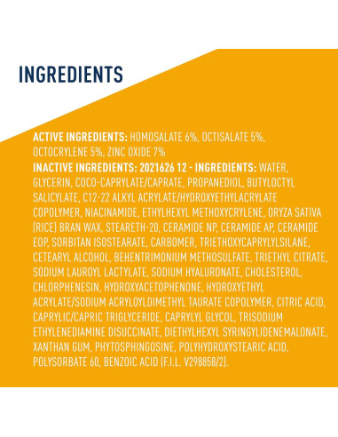 CeraVe Protector Solar Hidratante SPF 30 142g para Cara y Cuerpo