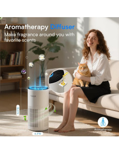 Purificador de Aire VNIUP ZQA-6000A HEPA H14 para Habitaciones Grandes 2