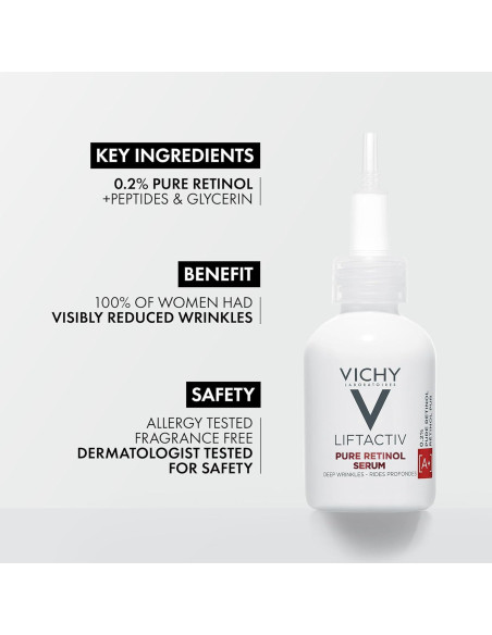 Set Antienvejecimiento Vichy LiftActiv - Suero Vitamina C 16% + Retinol