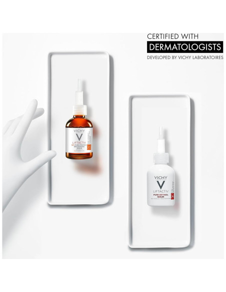 Set Antienvejecimiento Vichy LiftActiv - Suero Vitamina C 16% + Retinol