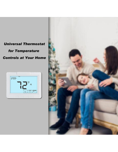 Termostato Programable Coiiwsei STN7305 Blanco 24V Digital