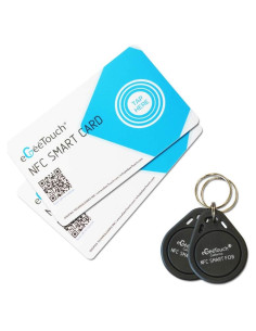 eGeeTouch NFC Cerradura Inteligente 2 Tarjetas y 2 Fobs