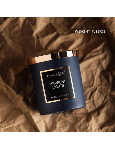 Vela Aromática en Tarro Home Lights - Cera de Soja 35h