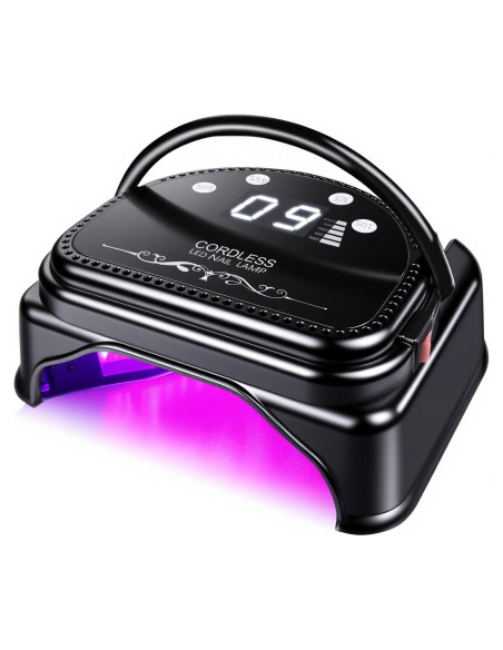 Lámpara de Uñas UV LED Inalámbrica Lumcrissy 64W Portátil