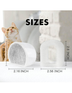 Paquete de 24 Filtros de Reemplazo Porens para Fuente de Agua 2