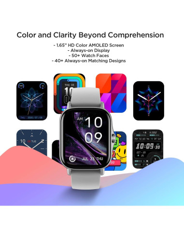 Amazfit GTS 2 Reloj Inteligente Gris Urbano con GPS y Alexa