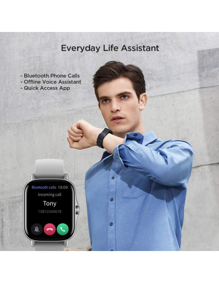 Amazfit GTS 2 Reloj Inteligente Gris Urbano con GPS y Alexa