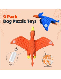 Juguetes de Enriquecimiento Mental para Perros LUTICO 2 Piezas 2