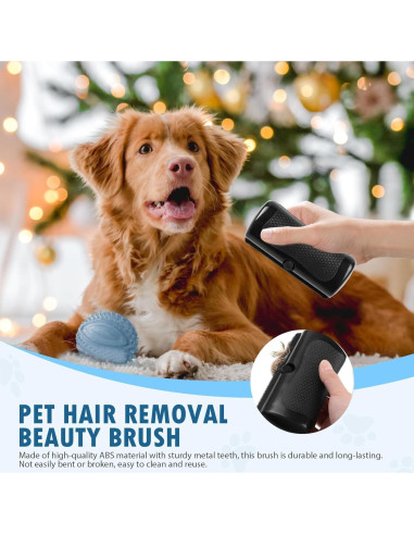 Cepillo Deshedding para Perros y Gatos Fugit - 2 Piezas