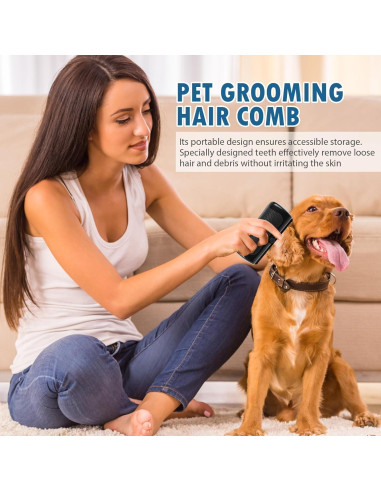 Cepillo Deshedding para Perros y Gatos Fugit - 2 Piezas