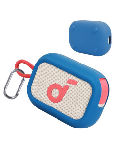 Funda Protectora Silicona Azul para Altavoz Anker Soundcore Select 4 Go