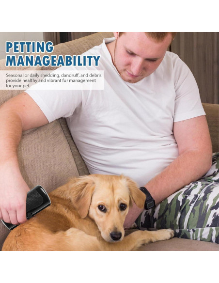 Cepillo Deshedding para Perros y Gatos Fugit - 2 Piezas Cepillo Deshedding para Perros y Gatos Fugit - 2 Piezas