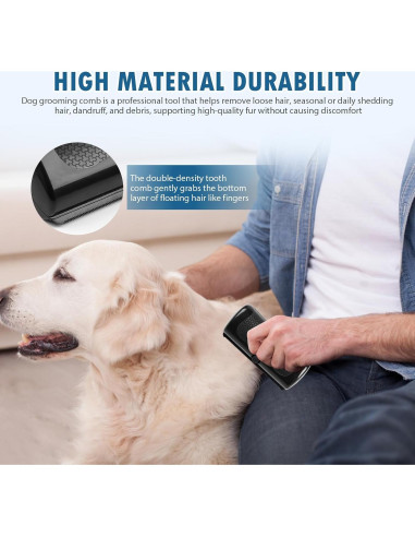 Cepillo Deshedding para Perros y Gatos Fugit - 2 Piezas