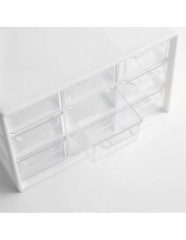 Organizador de Cajones de Plástico Nodaaiie - 2 Pcs con 18 Cajones