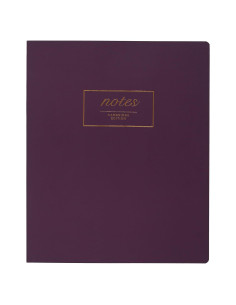 Cuaderno de Reuniones Cambridge Púrpura 28x23 cm 80 Hojas Rayadas