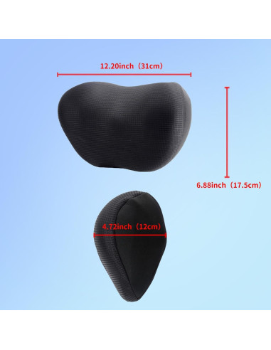 Almohadas para Reposacabezas de Coche SPRFUFLY - 2 Unidades