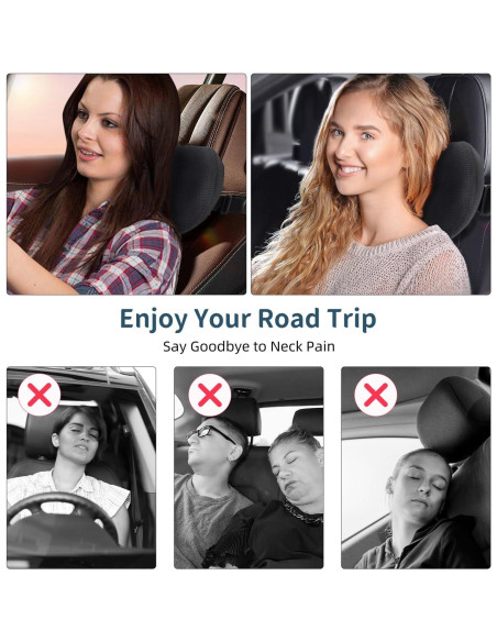 Almohadas para Reposacabezas de Coche SPRFUFLY - 2 Unidades
