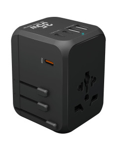 Adaptador de Viaje Universal Reflex Power 35W GaN 4 Puertos 2