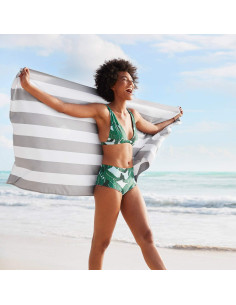 Toalla de Playa Dock & Bay Grande 160x90cm Microfibra Libre de Arena 2