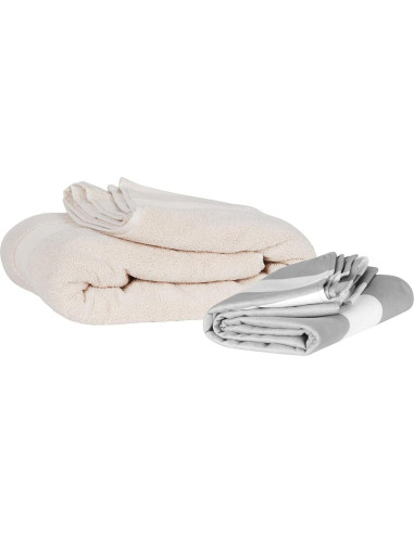 Toalla de Playa Dock & Bay Grande 160x90cm Microfibra Libre de Arena