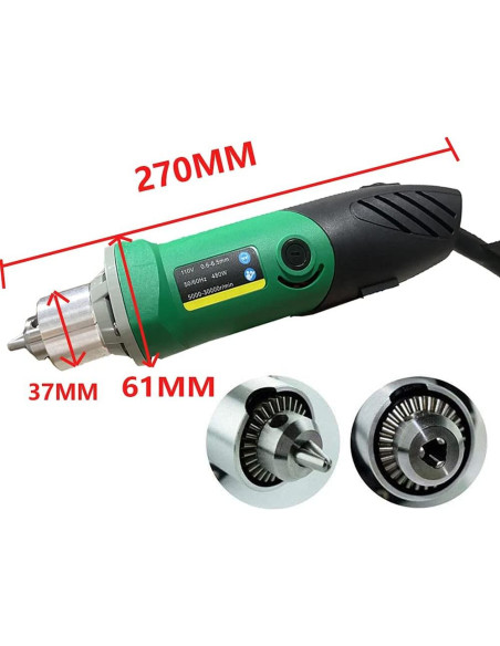 Herramienta Rotativa Eléctrica VOTOER 480W Velocidad Variable