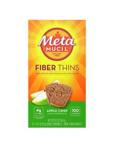 Galletas de Fibra Metamucil Sabor Manzana 2 Paquetes 263g