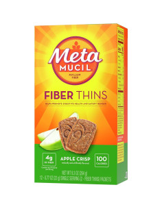 Galletas de Fibra Metamucil Sabor Manzana 2 Paquetes 263g 2