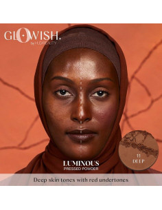 Polvo Compacto Difuminador HUDA BEAUTY GloWish 11 Profundo 2