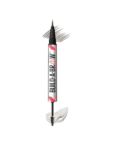 Lápiz y Gel Sellador para Cejas Maybelline Build-A-Brow Marrón Negro 1.4g
