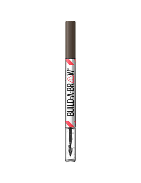 Lápiz y Gel Sellador para Cejas Maybelline Build-A-Brow Marrón Negro 1.4g Lápiz y Gel Sellador para Cejas Maybelline Build-A-Brow Marrón Negro 1.4g