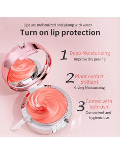 Mascarilla Hidratante para Labios Gavacy - Tinte Coral 12g 2